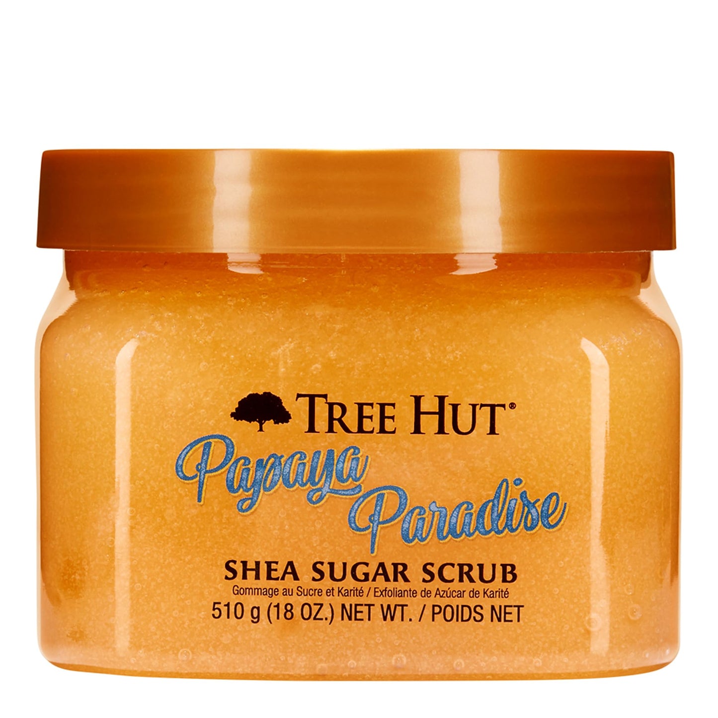Tree Hut Shea Sugar Scrub Coco Colada, 18 oz, Ultra Hydrating and Exfoliating Scrub for Nourishing Essential Body Care