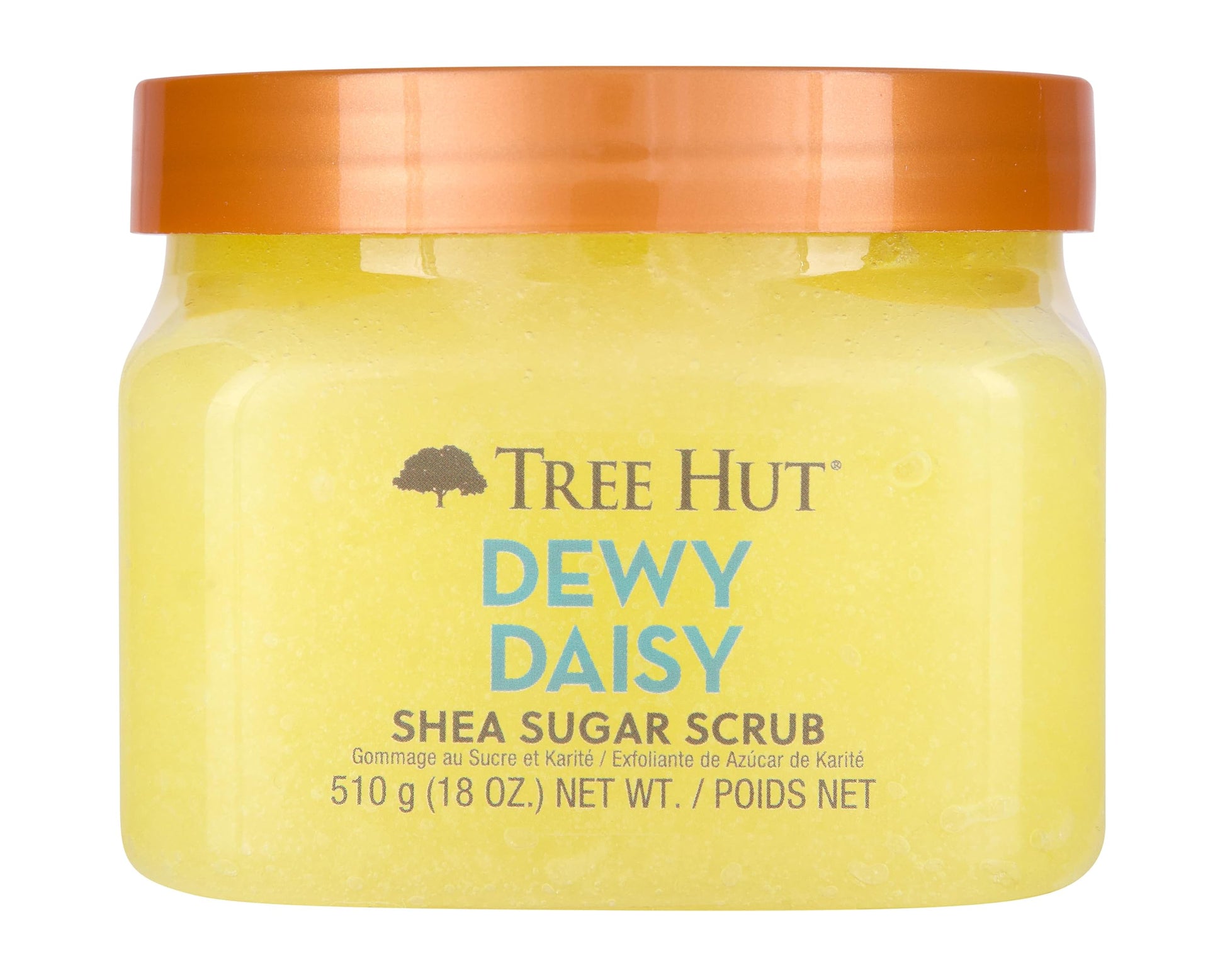 Tree Hut Shea Sugar Scrub Coco Colada, 18 oz, Ultra Hydrating and Exfoliating Scrub for Nourishing Essential Body Care